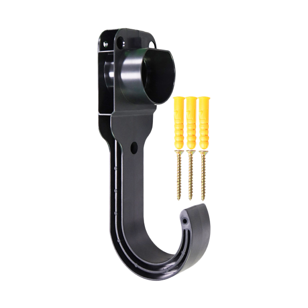 Car Cable Organizer - 電気自動車車の充電ケーブル収納ホルダー EU EV 充電器ホルダーノズルホルスタードックフックケーブルオーガナイザーガンヘッドソケット