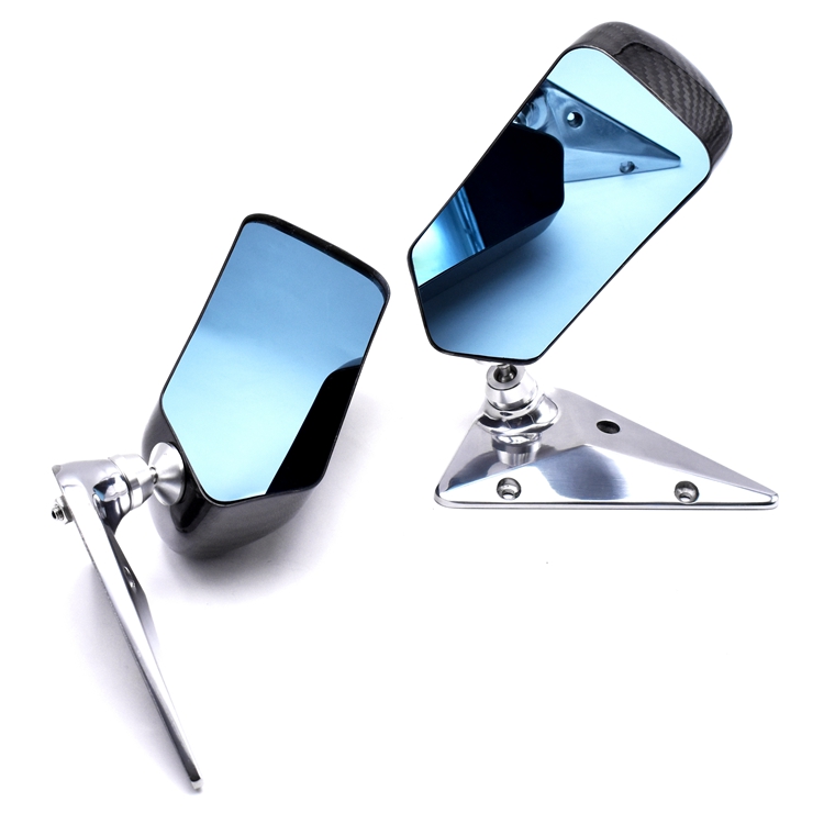 ユニバーサルF1スタイルサイドミラー、リアルカーボンファイバ - Car Mirror のレビューと価格