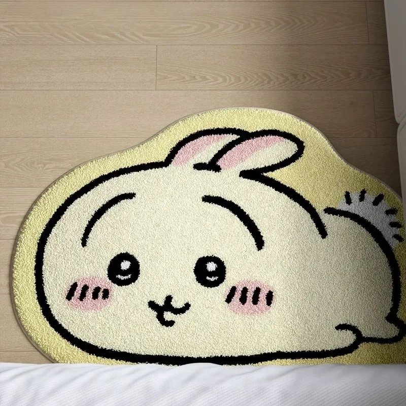 @-ちいかわのキャラクターが描かれたカーペット、アニメ「はち - Car Floor Mat のレビューと価格