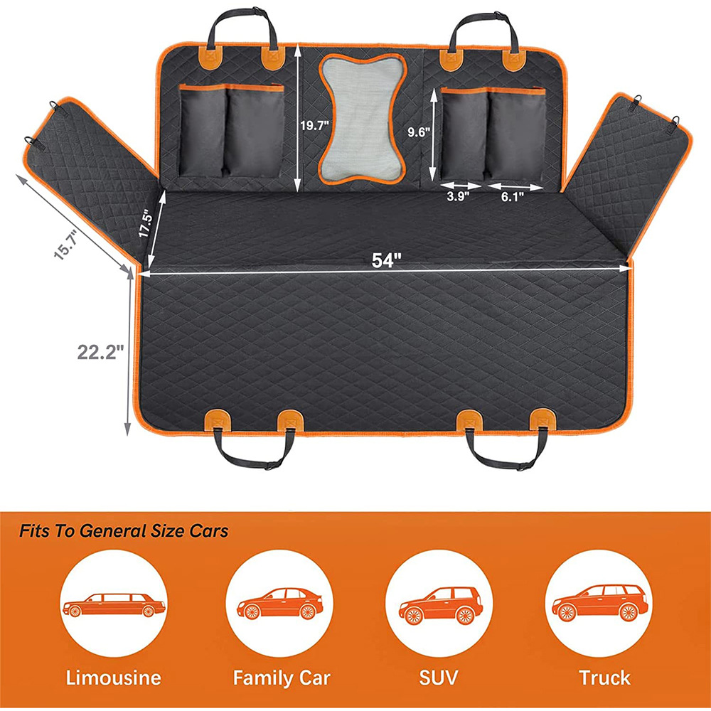 防水層オックスフォード生地製折りたたみ式滑り止めユニバーサル - Car Seat Cover のレビューと価格
