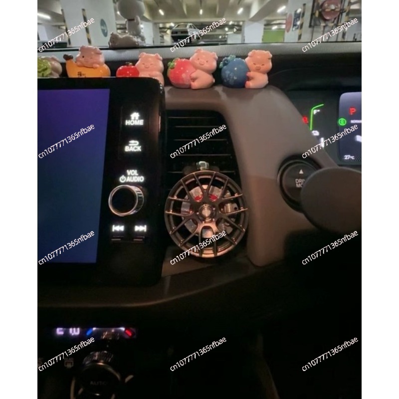 TE37ホイールリムモデルカーエアフレッシュナー回転式合金ベ - Car Air Freshener のレビューと価格