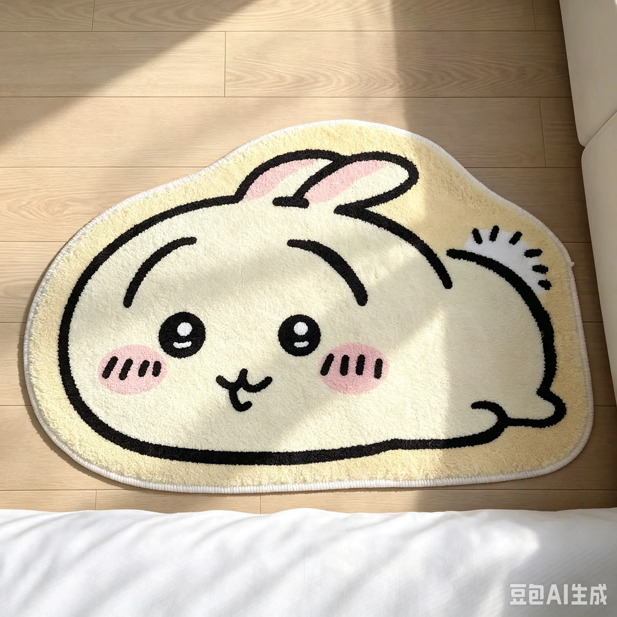 ちいかわのキャラクターが描かれたカーペット、アニメ「はちわら - Car Floor Mat のレビューと価格
