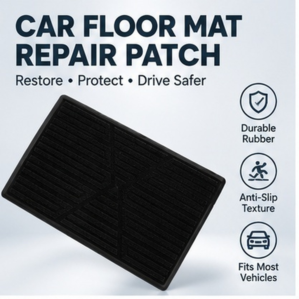 自動車用カーペット補修パッチ、ゴム素材、フロアマット保護材、 - Car Floor Mat のレビューと価格