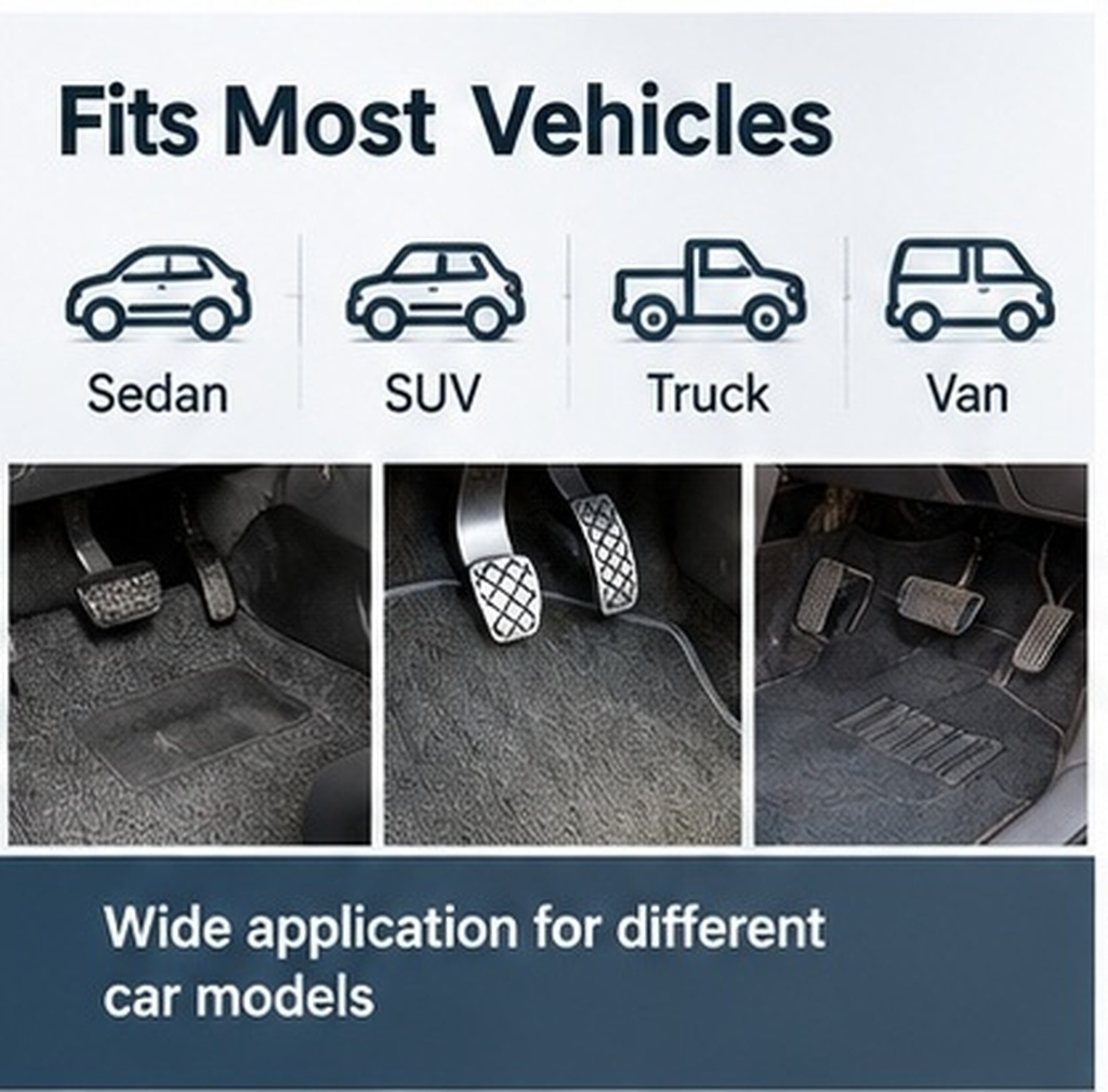 自動車用カーペット補修パッチ、ゴム素材、フロアマット保護材、 - Car Floor Mat のレビューと価格