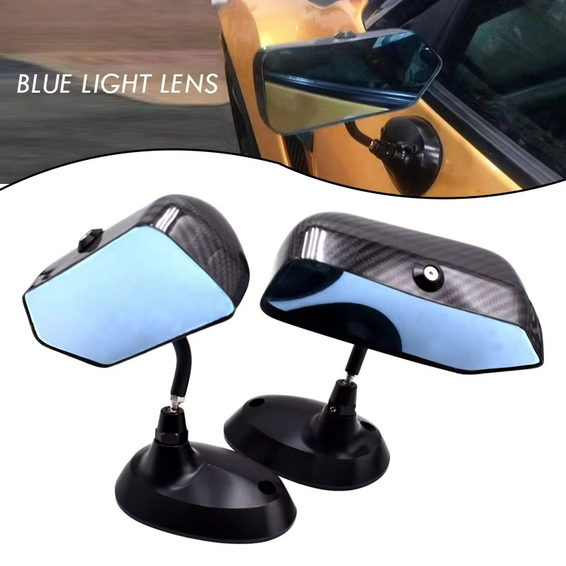 日産GTR用ドライカーボンファイバーリアルビューミラー（ブル - Car Mirror のレビューと価格