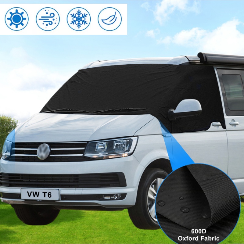 VWトランスポーターT5/T6用フロントガラスカバー、雪霜防 - Windshield Sun Shade のレビューと価格