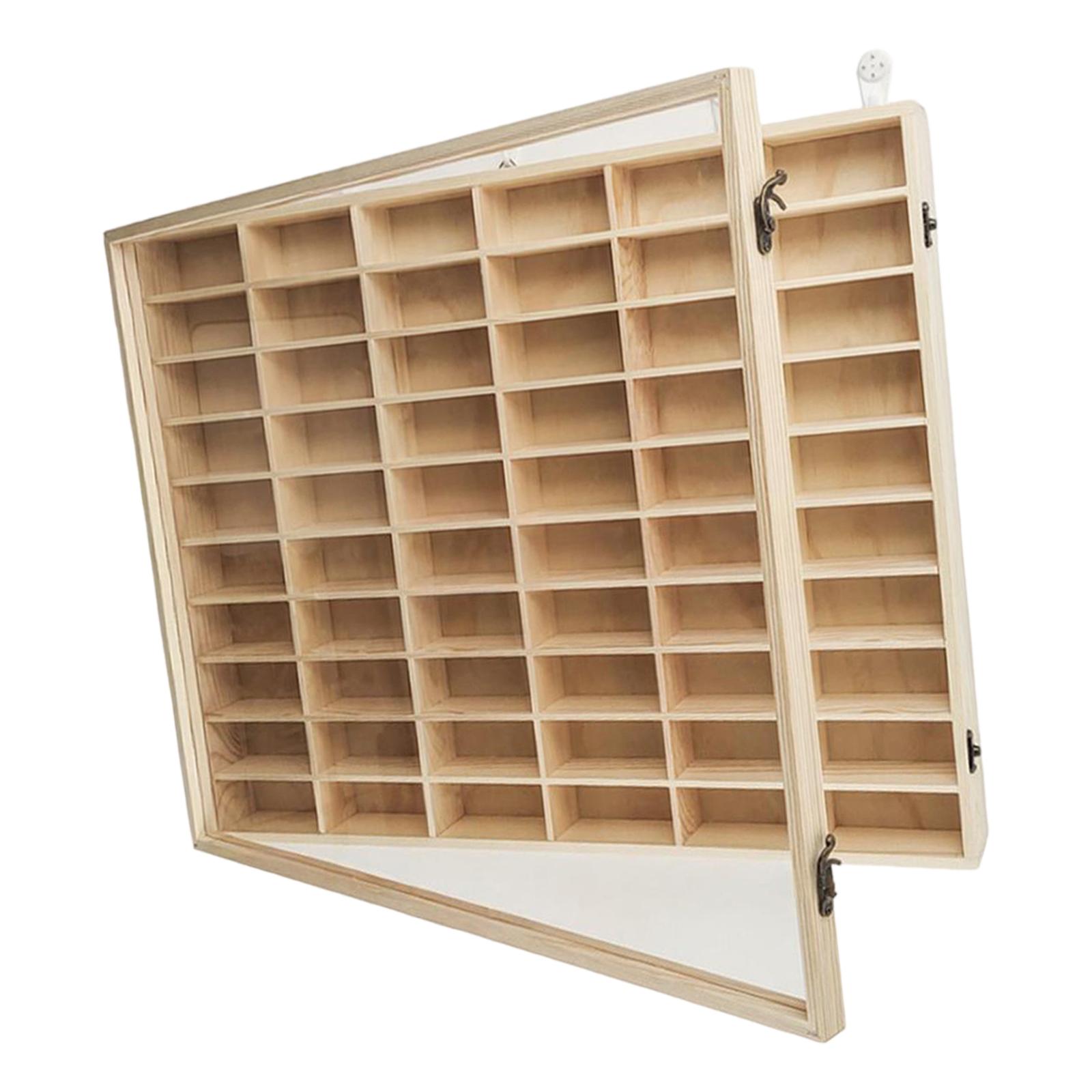 木製のおもちゃの車を展示するためのケース。複数の仕切りが付い - Car Organizer のレビューと価格
