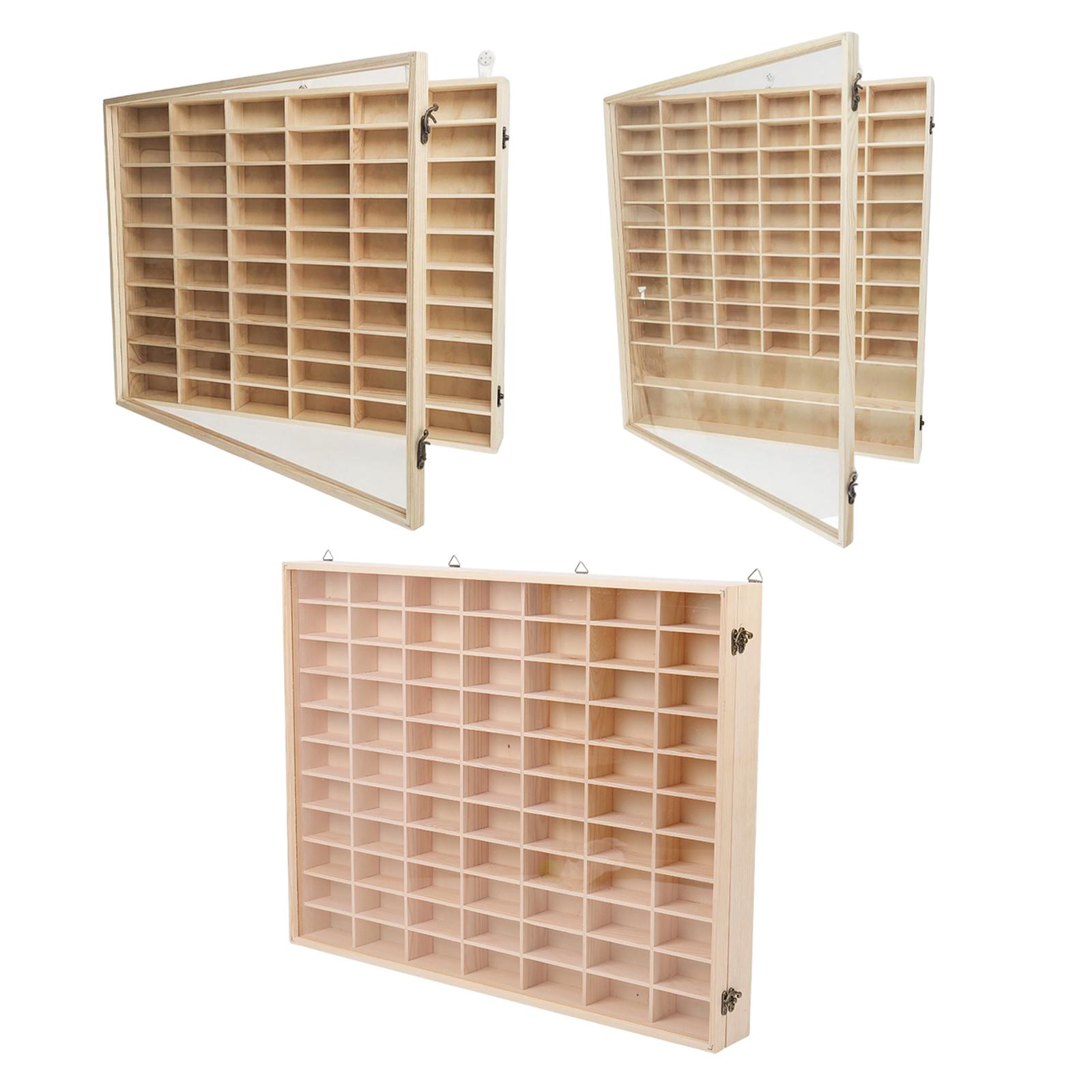 木製のおもちゃの車を展示するためのケース。複数の仕切りが付い - Car Organizer のレビューと価格