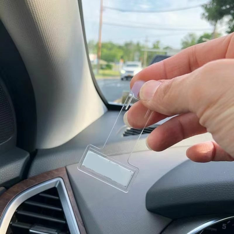 プラスチック製のカー用スタイリングパーツ、駐車券ホルダー、カ - Car Organizer のレビューと価格