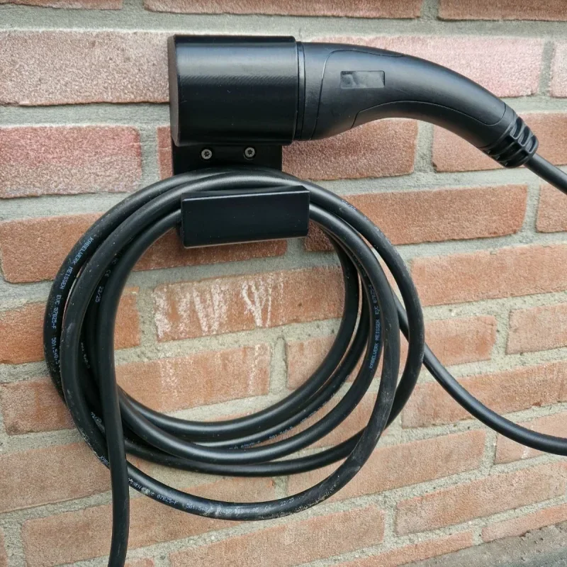 1個入り、タイプ2 EV充電ケーブル用、壁掛けブラケット、テ - Car Cable Organizer のレビューと価格